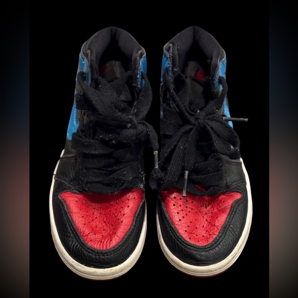 Nike Black,Red and blue High-Top Sneakers - Picture 1 of 3